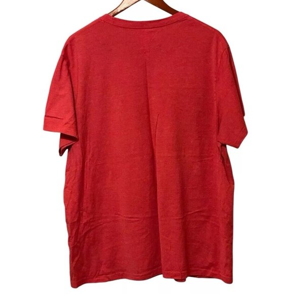 New England Patriots Red Men's XXL T-Shirt Football NFL Team Apparel - Picture 2 of 9